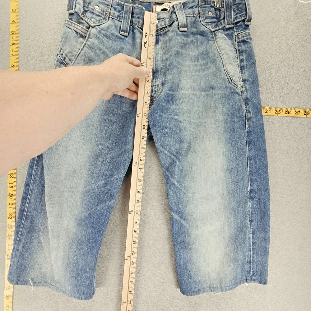 Vintage Levis Engineered Shorts Mens 32 Cinch Back 503 Loose Jeans Jorts Denim